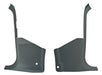 1987-1993 Ford Mustang Hardtop Lower Interior Kick Panels Pair Smoke Gray