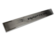 2010-2014 Ford F-150 Raptor Brushed + Polished Stainless Steel Door Sill Plates