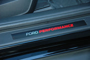 2015-2023 Mustang Ford Performance Inside Lower Door Sill Step Plates Pair