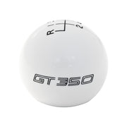 2016-2020 Shelby GT350 Ford Performance 6-Speed Gear Shifter Shift Knob White