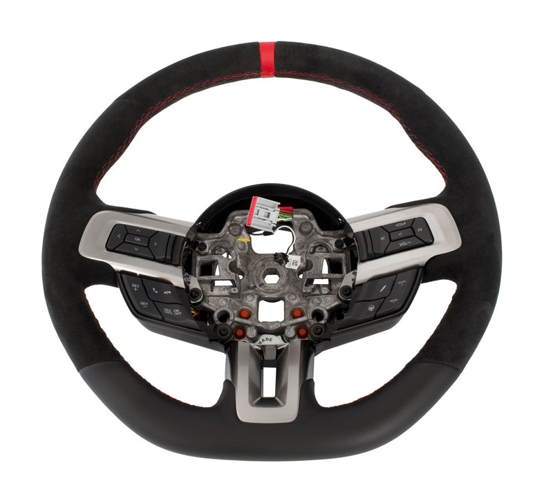 2018-2023 Ford Mustang Shelby GT350R Steering Wheel w/ Red Stitching & Sightline