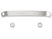 2005-2014 Mustang Embossed Aluminum Upper Map Light Trim Accent w/ ATS Option