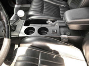 1987-1993 Ford Mustang Interior Center Console w/ Cup Holders & USB - Black
