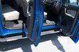 2019-2023 Ford Ranger Supercrew OEM Black Platinum Stainless Door Sill Plates