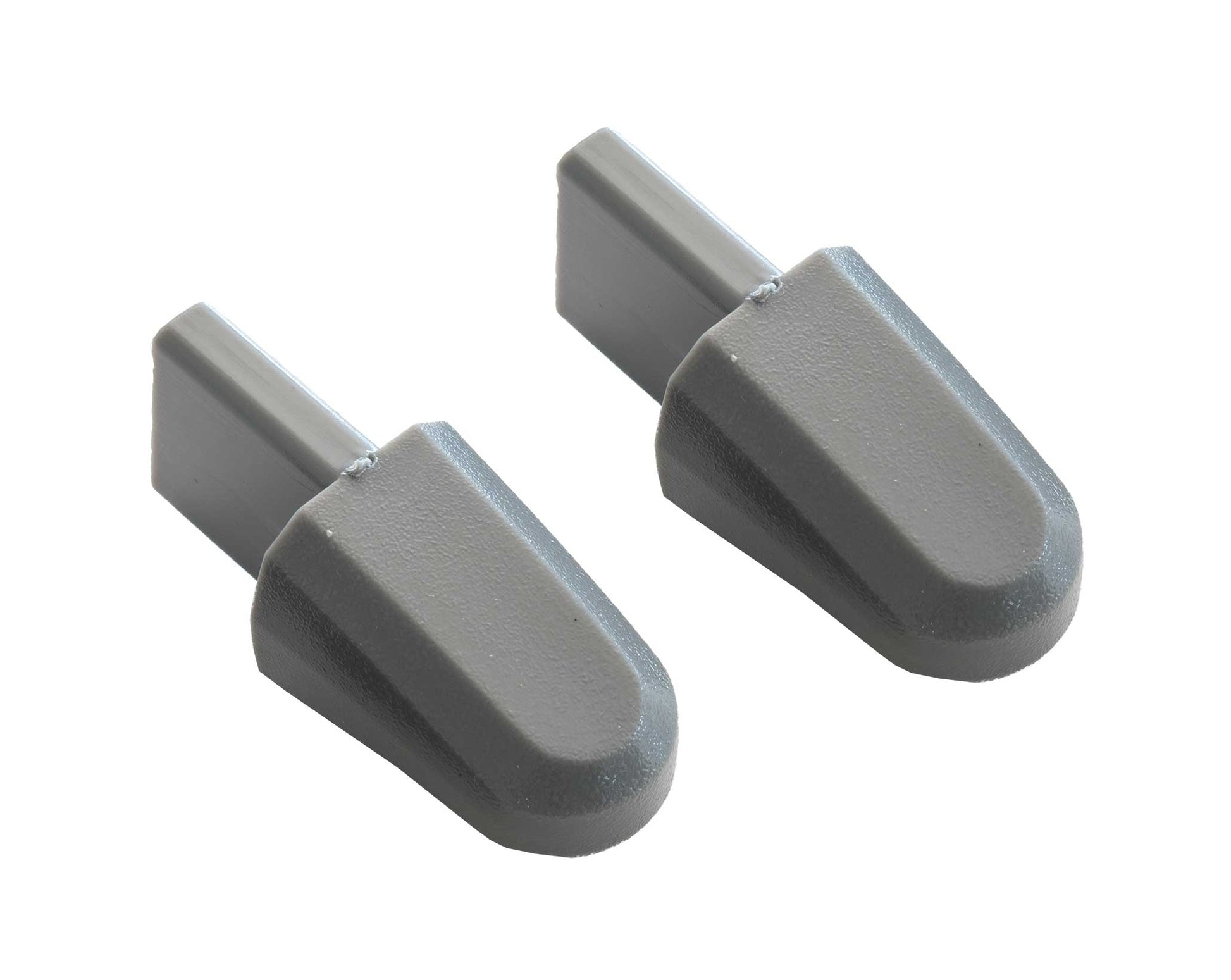 2005-2014 Ford Mustang Seat Release Lever Tilt Latch Knobs Handles Gray - Pair