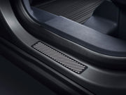 2022 Maverick Genuine Ford OEM 4pc Sill Step Plates Black Stainless Steel