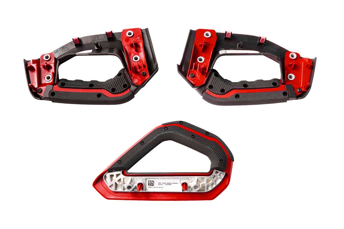 2021-2026 Ford Bronco OEM P2DZ-78044E42-AB Interior Red Grab