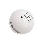2015-2023 Mustang Hurst 6-Speed Manual Trans. White Gear Shifter Shift Knob