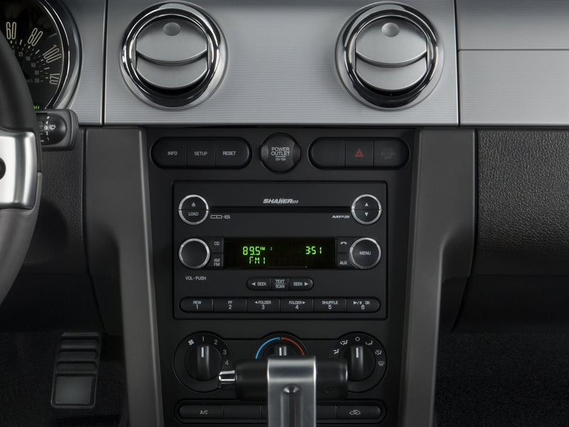 2005-2009 Mustang Genuine Ford OEM Info Setup Reset Center Console Dash Button