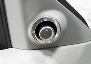 2005-2009 Mustang Chrome Billet Side Mirror Adjustment Round Switch Knob Cover