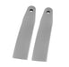 1990-1993 Mustang Male Seat Belt Holder Sleeves Covers Pair - Titanium Gray