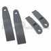 1979-1986 Mustang Male Female Seat Belt Holder Sleeves Covers Set- Charcoal Grey