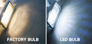 1986-1993 Ford Mustang Sunroof Interior Dome Light Lens Assembly w/ LED Bulb