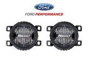 2021-2023 Ford Bronco OEM M-15200K-BFLK Rigid LED Front Bumper Fog Lights Pair