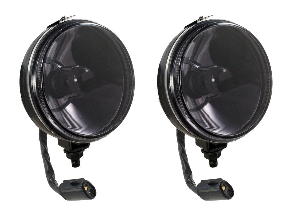 Daniel Carpenter 1987-1993 Mustang GT Fog Light Assembly – 4 3/4" Glass Lens With H3 Bulb, OEM Style