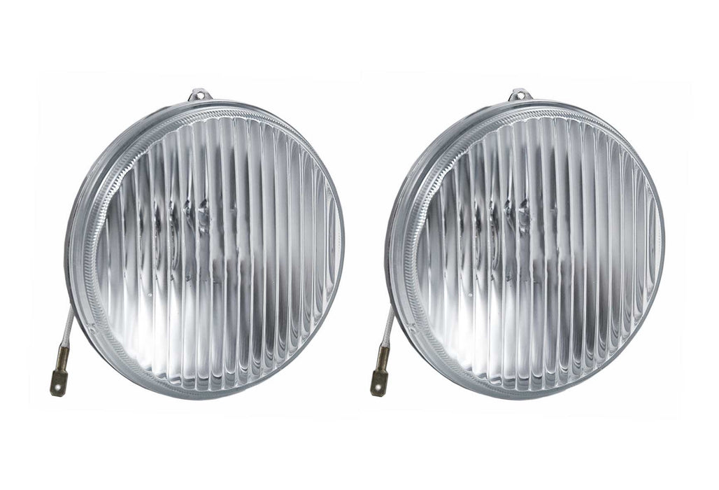Euro Clear Fog Lights Pair For 1993-1997 Ford Ranger XLT – Complete Kit With H3 Bulbs, Direct Replacement