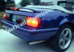 1987-1993 Mustang LX OEM Left LH Tail Light Taillight Lens w/ Clips & Sealer
