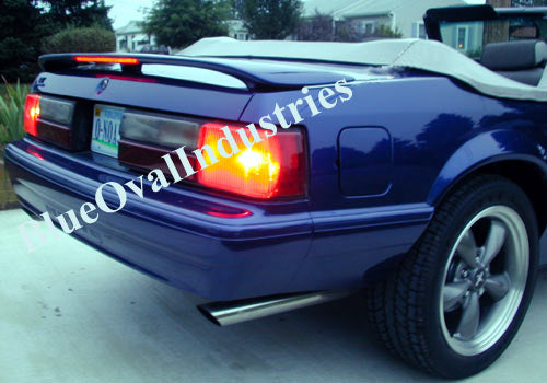 1987-1993 Mustang LX OEM Left LH Tail Light Taillight Lens w/ Clips & Sealer