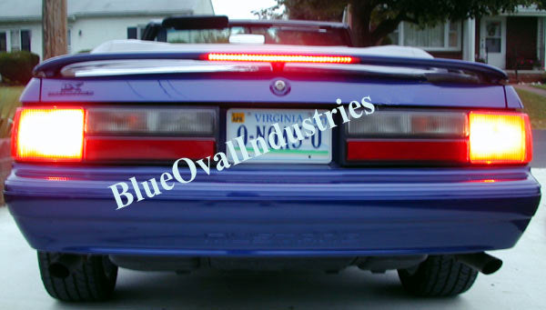 1987-1993 Mustang LX OEM RH Right Tail Light Taillight Lens w/ Clips & Sealer