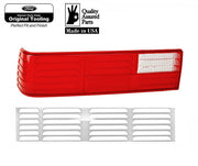 1987-1993 Ford Fox Body Mustang GT Taillight Tail Light Lens LH Driver's Side