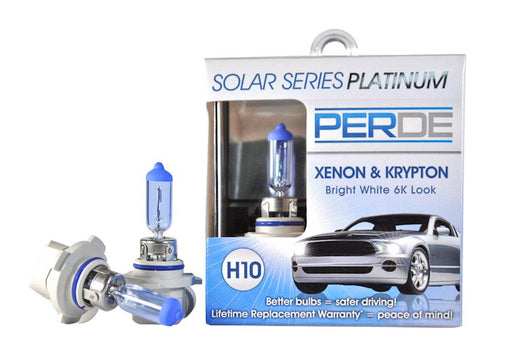 2005-2012 Mustang GT PERDE Platinum Xenon Krypton White 45W H10 Fog Light Bulbs
