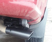 Ford Powerstroke Diesel Truck 4" In 6" Out 18" Long Black Monster Exhaust Tip