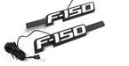 2009-2014 Ford F-150 Red White Amber or Blue Light Up Black Fender Emblems Pair