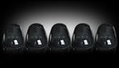 RECON 264146BK 2003-2016 Dodge Ram Smoked Lens Cab Roof Amber LED Lights
