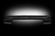 2007-2013 Chevy Silverado GMC Sierra Smoke Cab Roof Lights w/ White LEDs