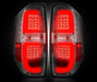 2014-2017 Toyota Tundra Rear Brake & Reverse Smoked Taillights w Brake LED Bulbs