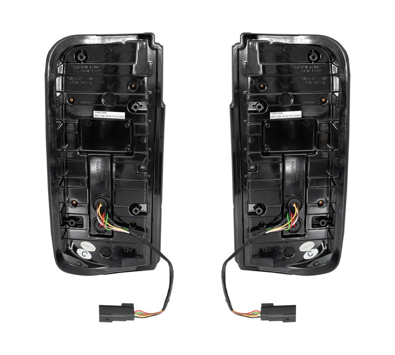 2021-2023 Ford Bronco RECON OLED Tail Lights w/ Smoked Lenses Pair LH RH