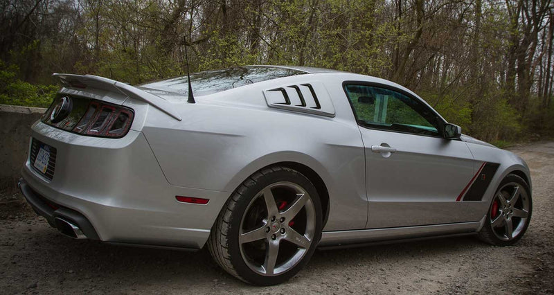 2013-2014 Mustang Roush Front Lower Chin, Side Rocker, Rear Valance Splitter Kit