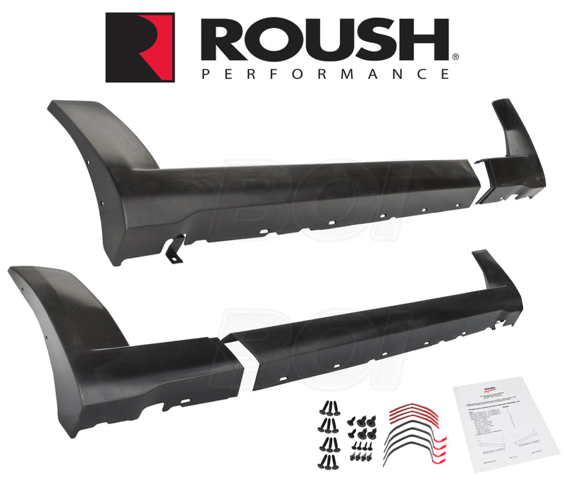 2005-2009 Ford Mustang Roush Unpainted Side Rocker Molding Skirts Panels 401337