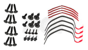 2005-2009 Ford Mustang Roush Unpainted Side Rocker Molding Skirts Panels 401337