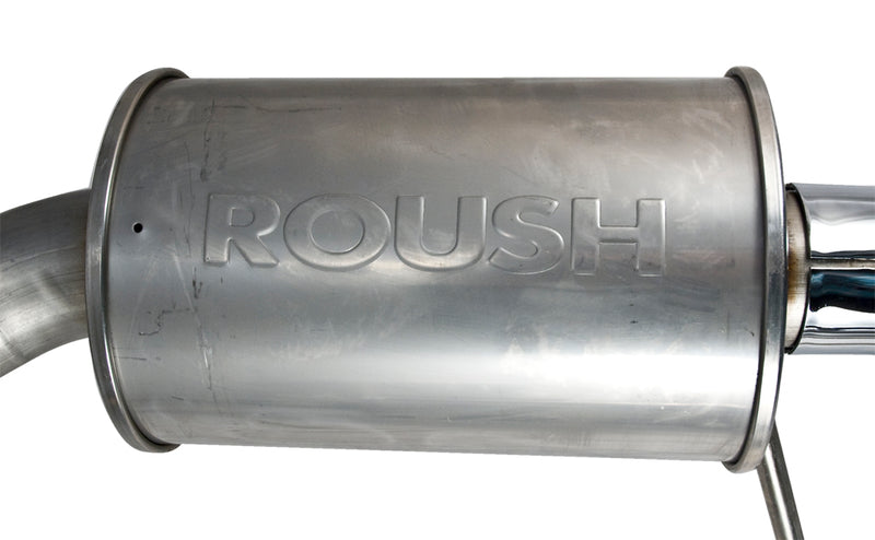 2015-2017 Mustang GT 5.0 Roush Axle Back Exhaust System 4" Chrome Tips 421834