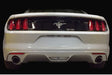 2015-2020 Mustang V6 3.7 Roush Axle Back Exhaust Muffler Kit w/ 4" Chrome Tips