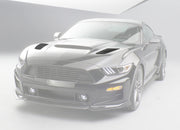 2015-2017 Ford Mustang GT 5.0 Roush 421869 Hood Vent Heat Extractors Black Pair