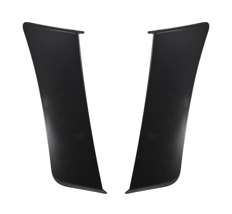 2015-2023 Mustang Roush Quarter Panel Side Scoops Competition Orange CY Pair