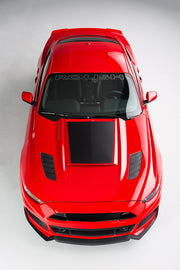 2015-2023 Ford Mustang Roush Logo Etched Style Front Windshield Window Banner