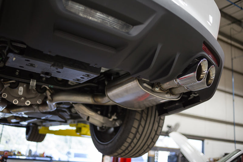 2015-2017 Mustang V8 5.0 Roush Quad Tip Passive Exhaust & Rear Valance Kit