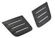 2018-2023 Ford Mustang Roush 422083 Hood Vent Heat Extractors Black - Pair