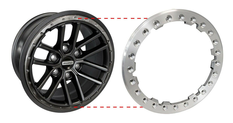 2019-2020 Ford F150 Raptor OEM Forged Aluminum Bead-lock Wheel Rings - Set of 4