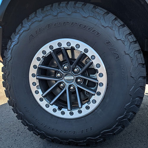 2019-2020 Ford F150 Raptor OEM Forged Aluminum Bead-lock Wheel Rings - Set of 4
