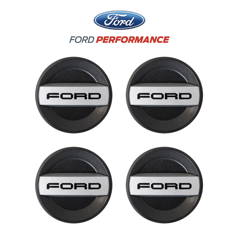 2022-2023 Bronco Raptor Ford Performance M-1096K-RA Wheel Center Caps Set of 4