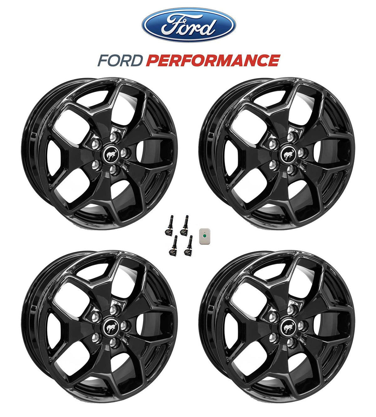 2021-2024 Ford Bronco Sport First Edition OEM 17" x 7" Black Wheels