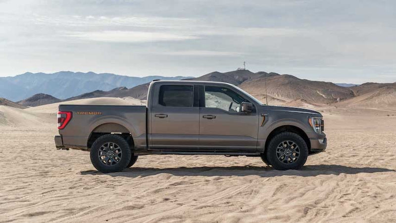 2015-2022 Ford F150 Tremor OEM M-1007K-1875G 18 x 7.5 Matte Gray Wheels & TPMS