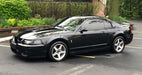 1994-2004 Ford Mustang & Cobra 2.5" Black & Silver SVT Center Cap