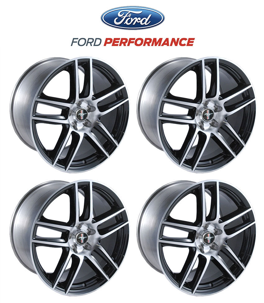 Gt500 Racing Stock Rims 2005-2014 Mustang GT V6 GT500 Boss 302 Laguna Seca Ford Racing OEM 19 ...