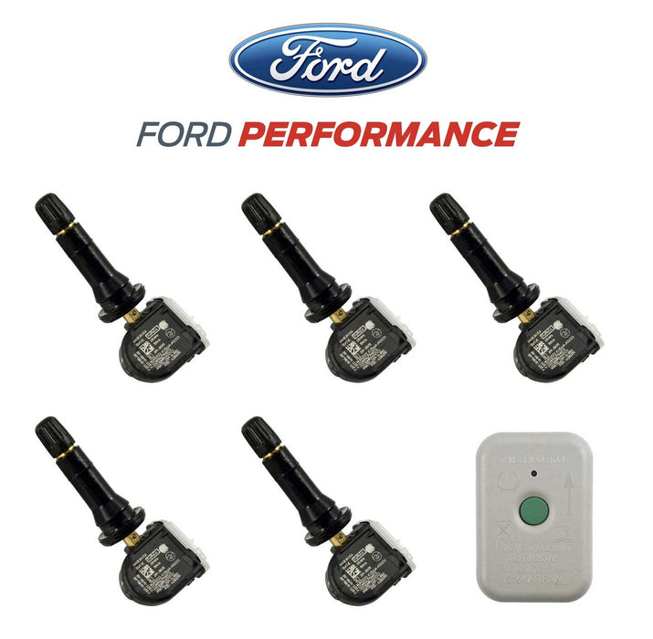 2021-2023 Ford Bronco OEM M-1180-BR5 TPMS Sensors Set of 5 w/ Programmer Tool