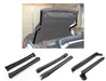 2001-2004 Mustang Convertible Top Front Center Side Rail Rubber Weatherstrip Kit
